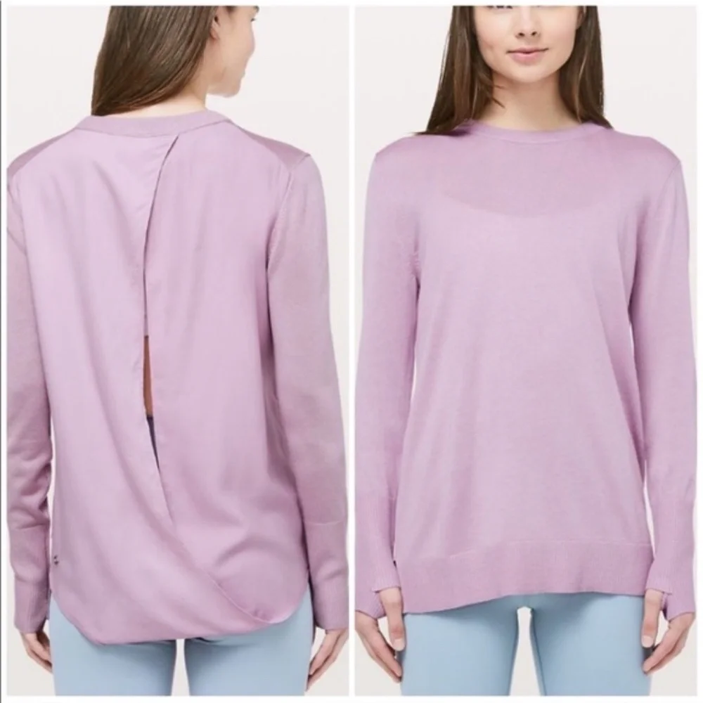 Lululemon Sweater Still at Ease Pullover Sweater
